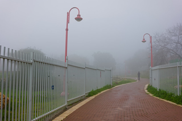 Туман в Ариэле-Fog in Ariel-ערפל באריאל