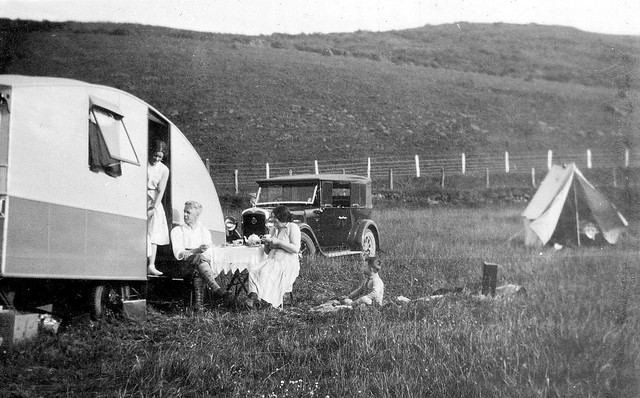 Camping in North Wales 1932