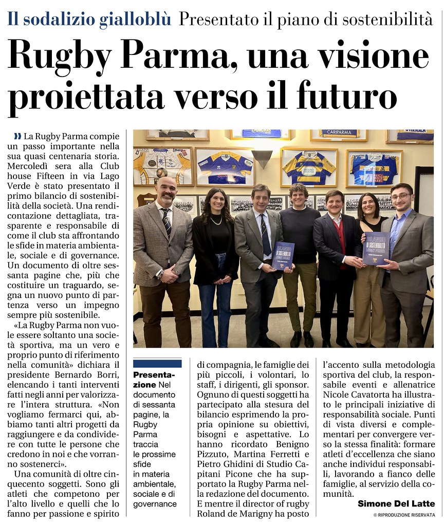 Gazzetta di Parma 04.02.24 - Evento Sostenibilità1