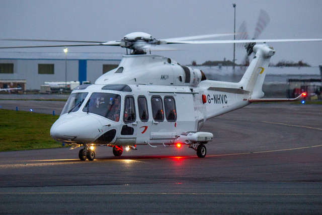 NHV Helicopters | Leonardo AW139 | G-NHVC | BLK/EGNH | 03/02/23