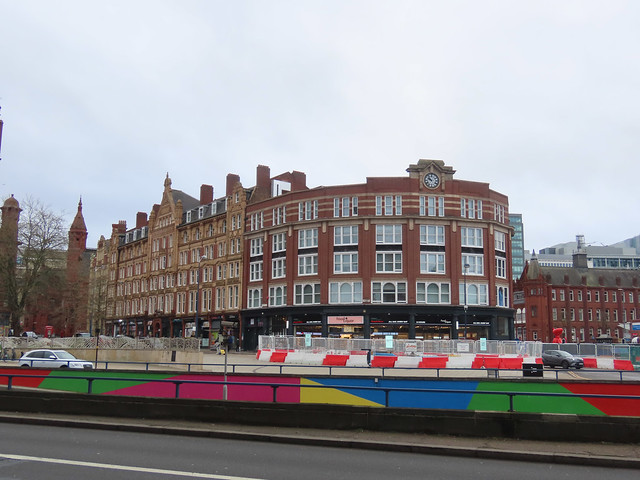 Lancaster Place at Corporation Street from James Watt Queensway