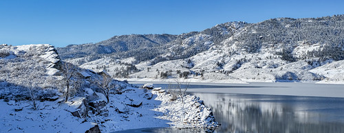 Horsetooth Reservoir New Snow #3 Fort Collins, Colorado