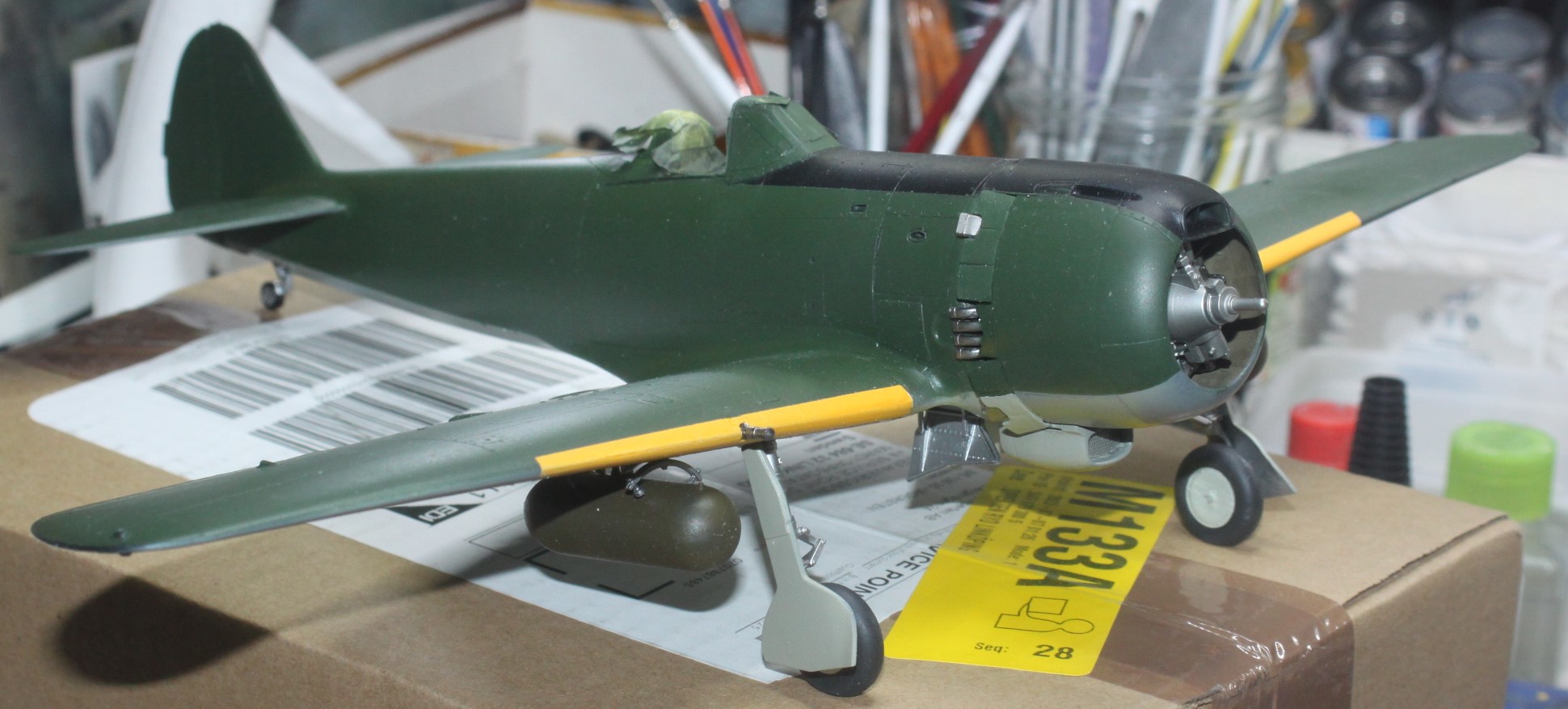Nakajima Ki-84 Hayate (Frank), Hasegawa 1/32 - Sida 3 53509657802_0934e5fbab_k