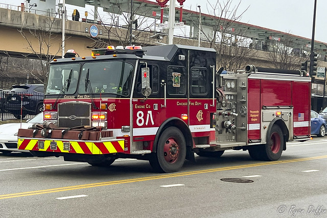 Chicago Fire Department. Engine 8.