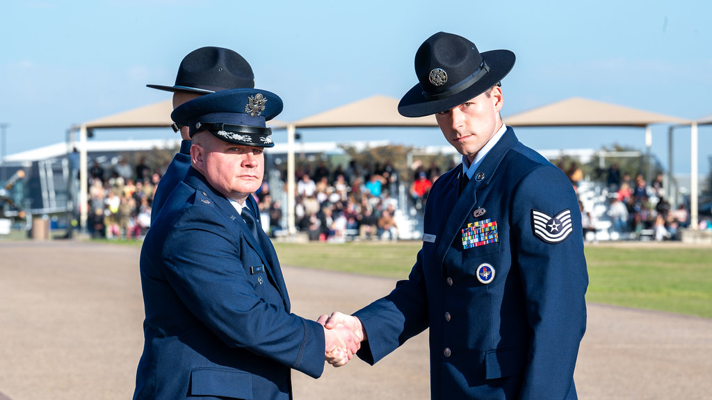 USAF BMT Coin Ceremony, Graduation -- 31 Jan. - 1 Feb.