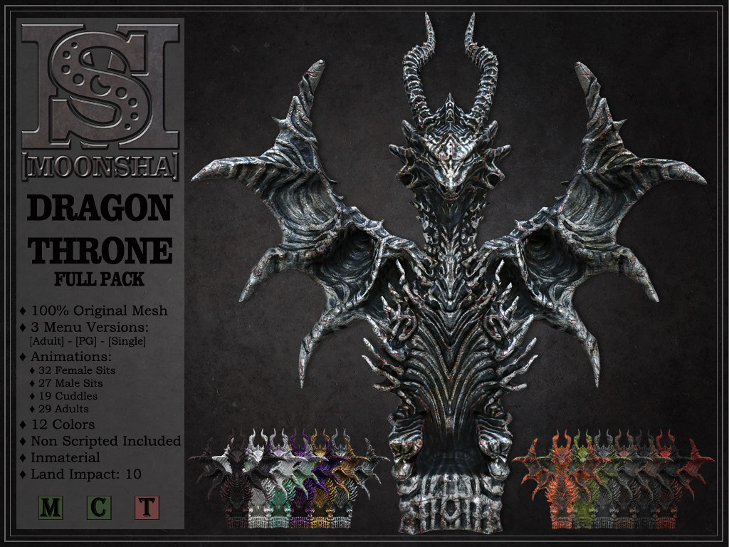[MoonSha] Dragon Throne – FULL PACK