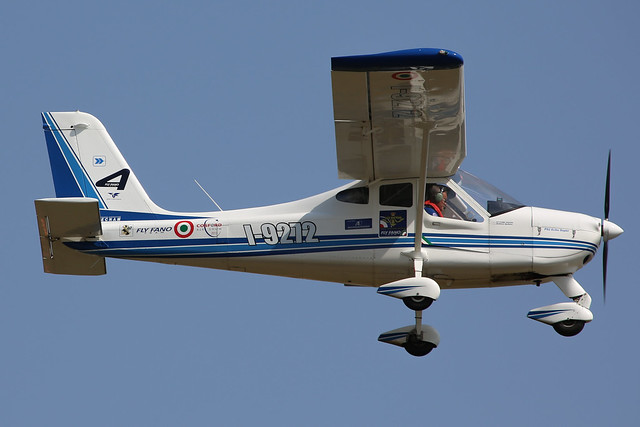 I-9272 (4) Tecnam P-92 Echo Fly Fano RAF Fairford (RIAT) 18th July 2022
