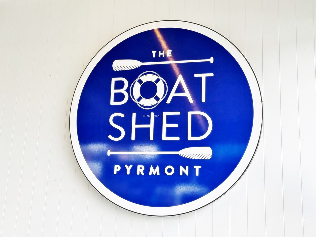 The Boat Shed Signage