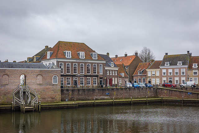 The little harbour of Heusden