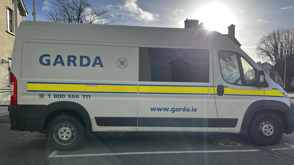 Irish Police Vehicle - An Garda Siochana - Fiat Ducato Maxi - Custody Van - Ennis, Ireland
