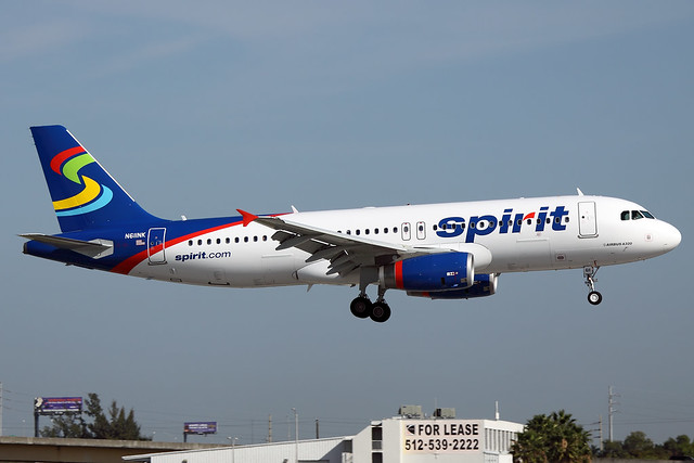 Spirit Airlines  Airbus A320-232 N611NK