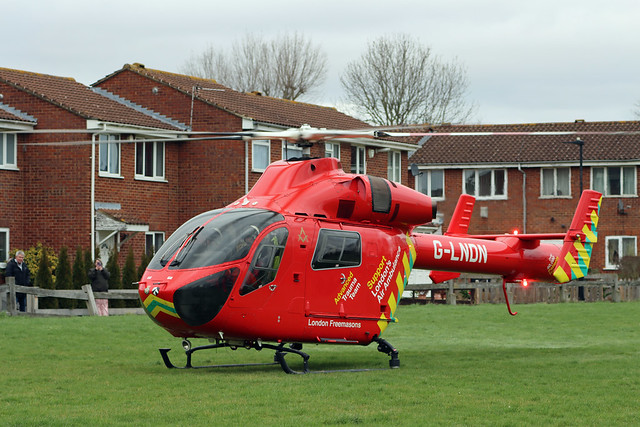 London's Air Ambulance in Northolt