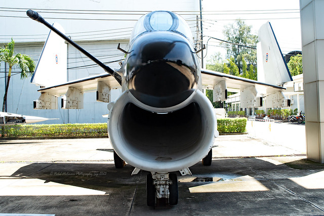 A-7E Corsair exposed @ Royal Thai Air Force Museum - Bangkok 22-09-2023