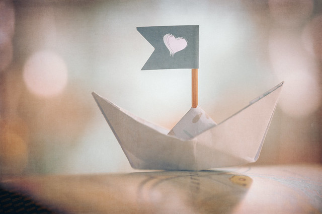 Little paper boat