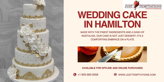 Top Wedding Cake in Hamilton - Just Temptations
