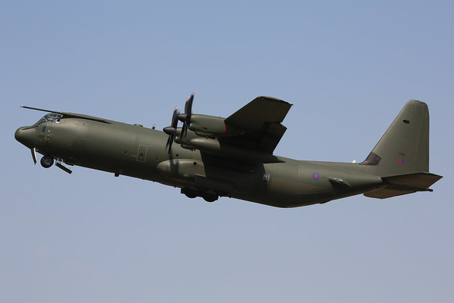 ZH869 (869) Lockheed Martin C-130J Hercules C4 Royal Air Force RAF Fairford (RIAT) 18th July 2022 (2)