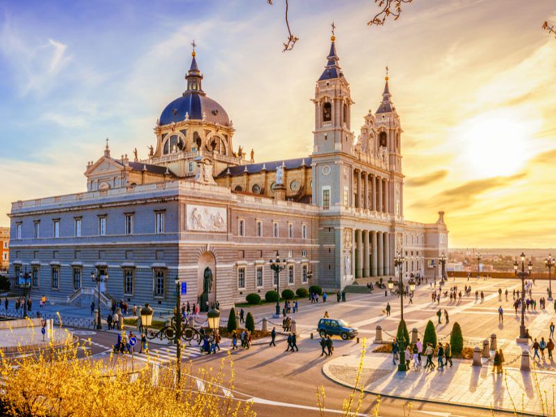 best places to visit in Europe in April - Madrid