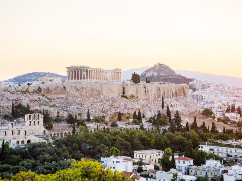 best places to visit in Europe in April - Athens