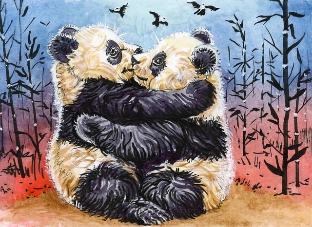 Hug Me, Kiss Me Pandas