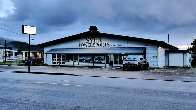 Syer Powersports Building in Lakeport, Oregon
