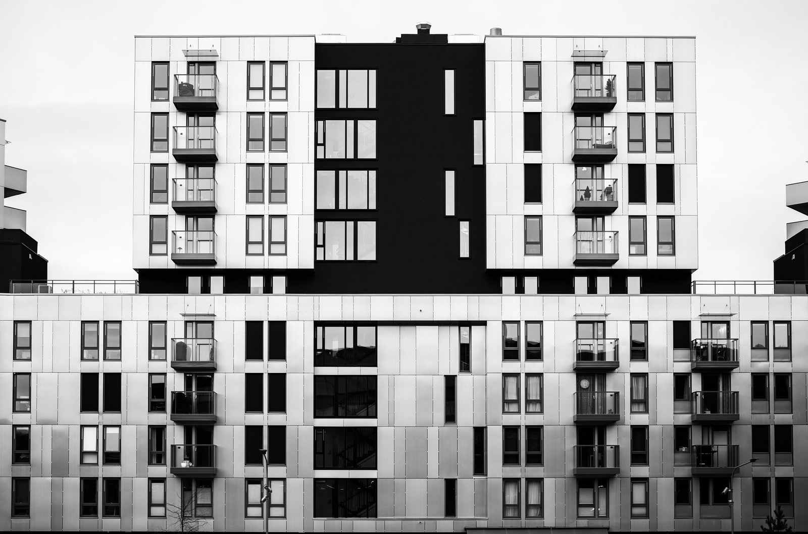 Modern Architecture in Black and White