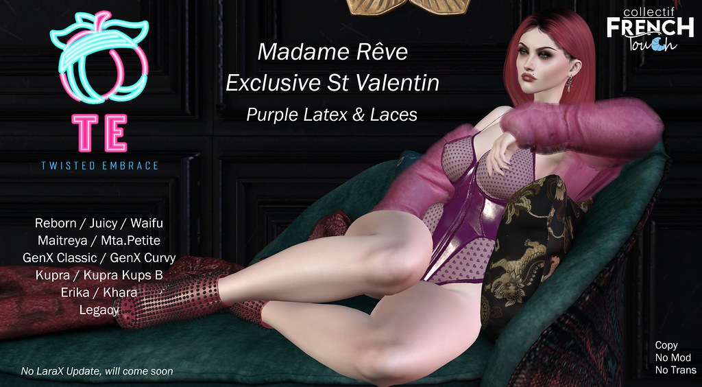 Madame Reve of St Valentin Purple