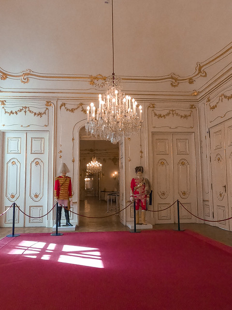 Inside Schonbrunn Palace