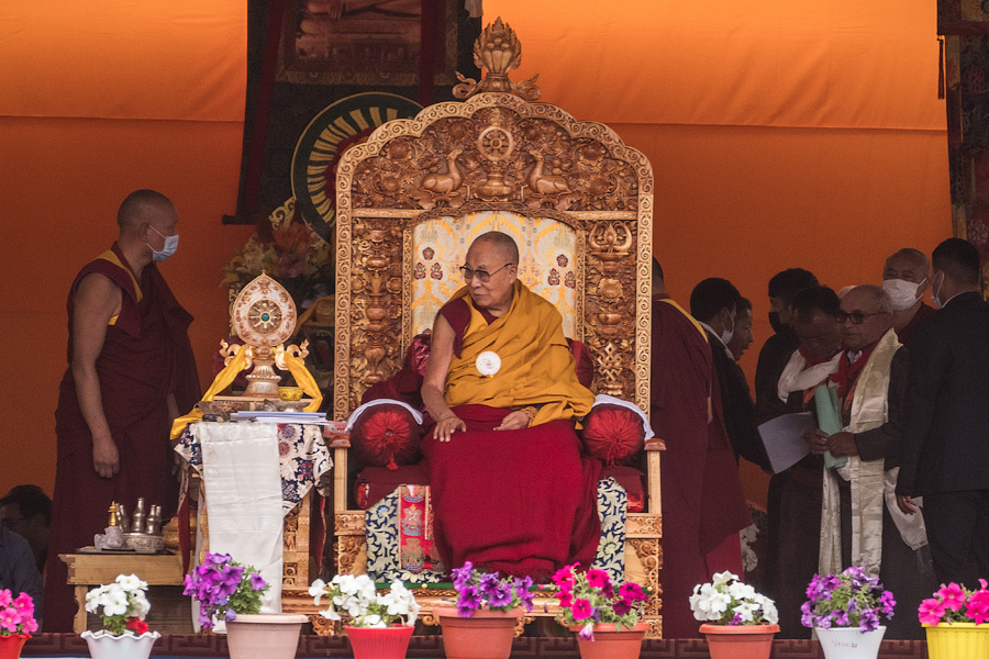 Годовщина школы Ламдон, встреча Далай-ламы