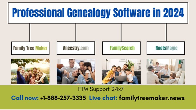 Professional Genealogy Software in 2024 - 1