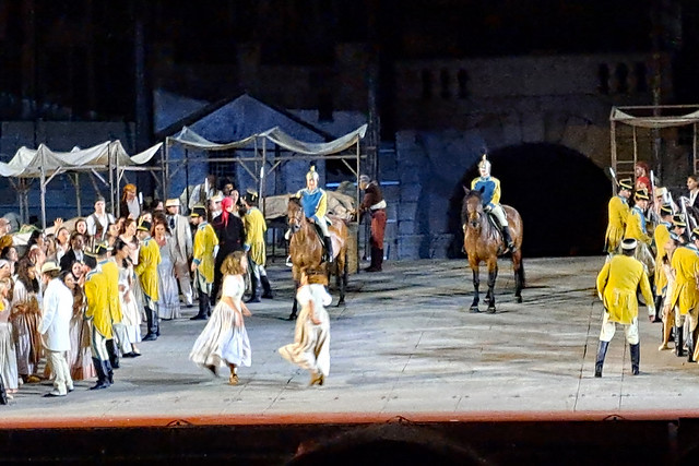2023.08.11.019 ITALIE - VERRONE - Opéra-comique aux arènes. Carmen de Bizet