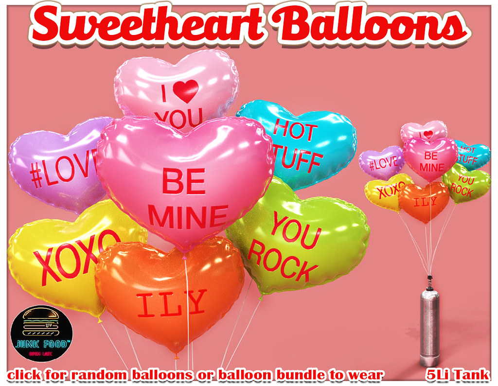 Junk Food – Sweethearts Balloons Ad
