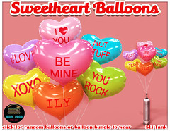 Junk Food - Sweethearts Balloons Ad