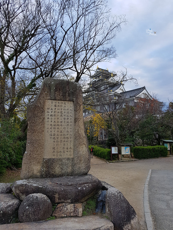 okayama castle stone