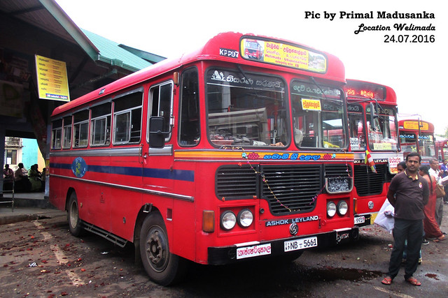 NB-5661 Keppetipola (KPP) Depot Ashok Leyland - Lynx 3900 C type Bus at Welimada in 24.07.2016