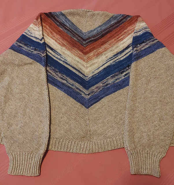 Sandi (sandima) finished her Twist Cardigan by Ambah O'Brien! She used Regia Premium Merino Yak and an Advent Calendar.