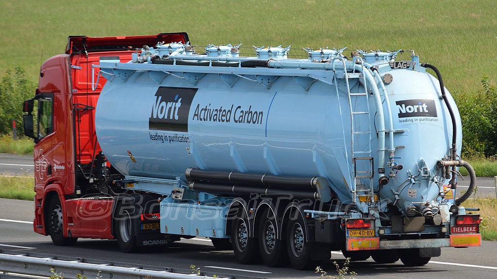 NL - tielbeke >1860 Norit Activated Carbon< Scania NG R410