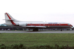 Aero Lloyd SE-210 Caravelle 10R D-AAST GRO 19/05/1988