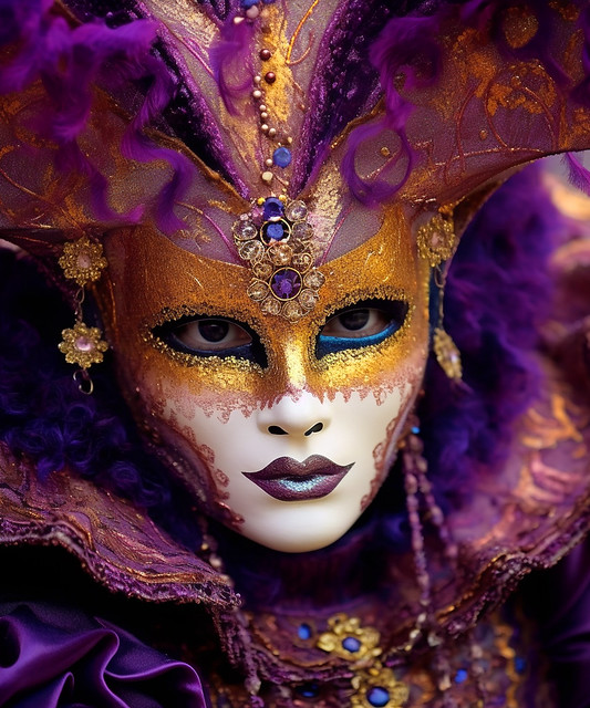 Venetian Carnival Woman V2