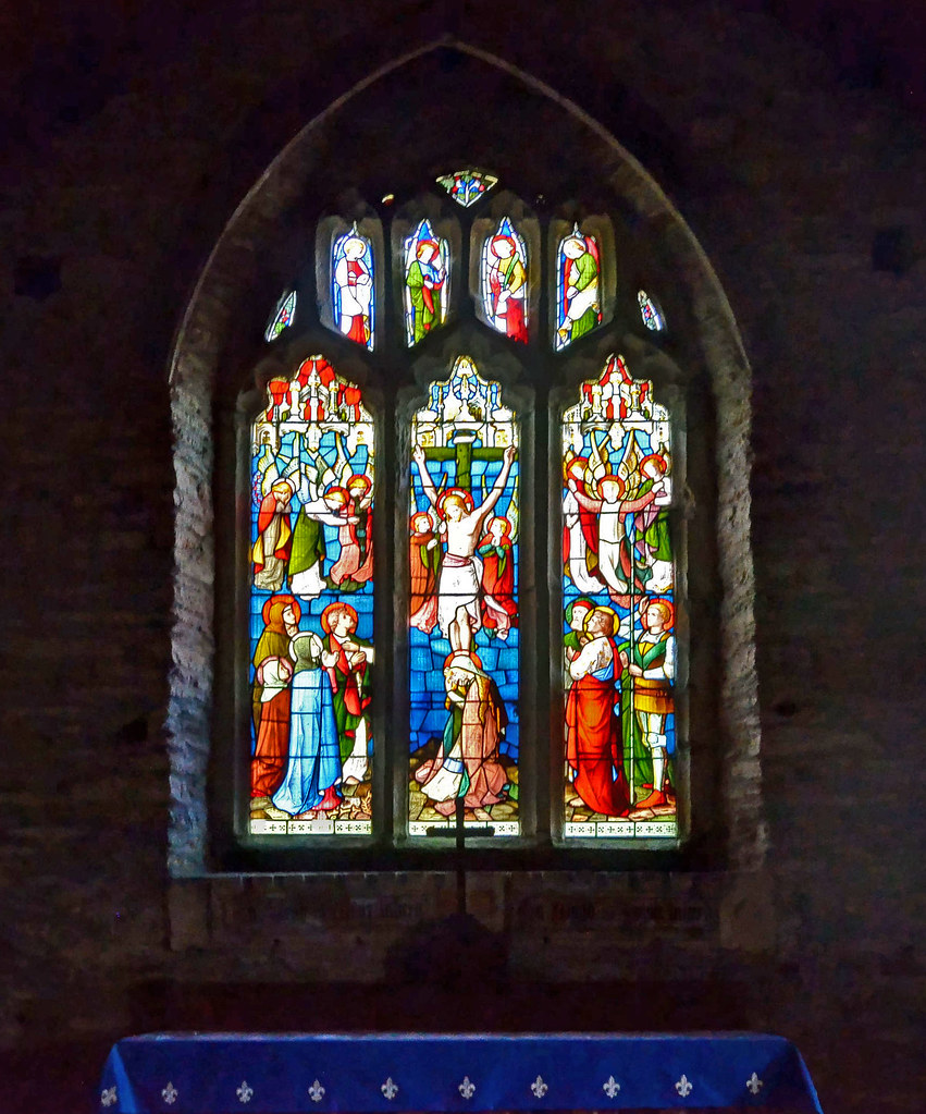 East Window, Church of St Germanus, Rame, Cornwall