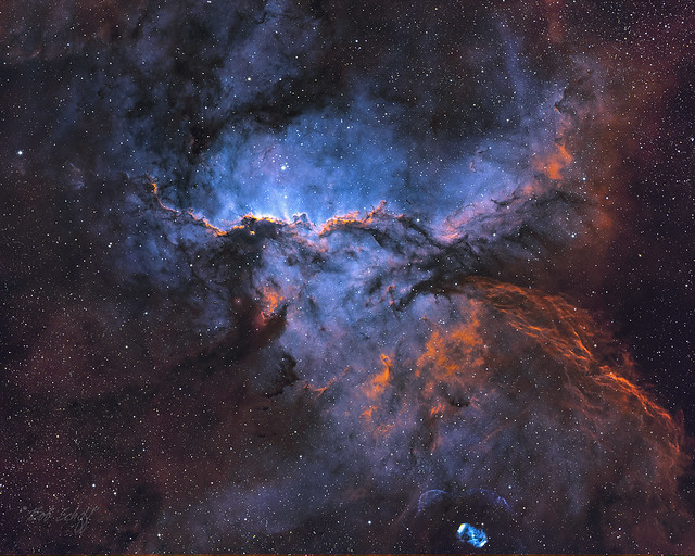 NGC 6188 (Fighting Dragons of Ara) Full Image