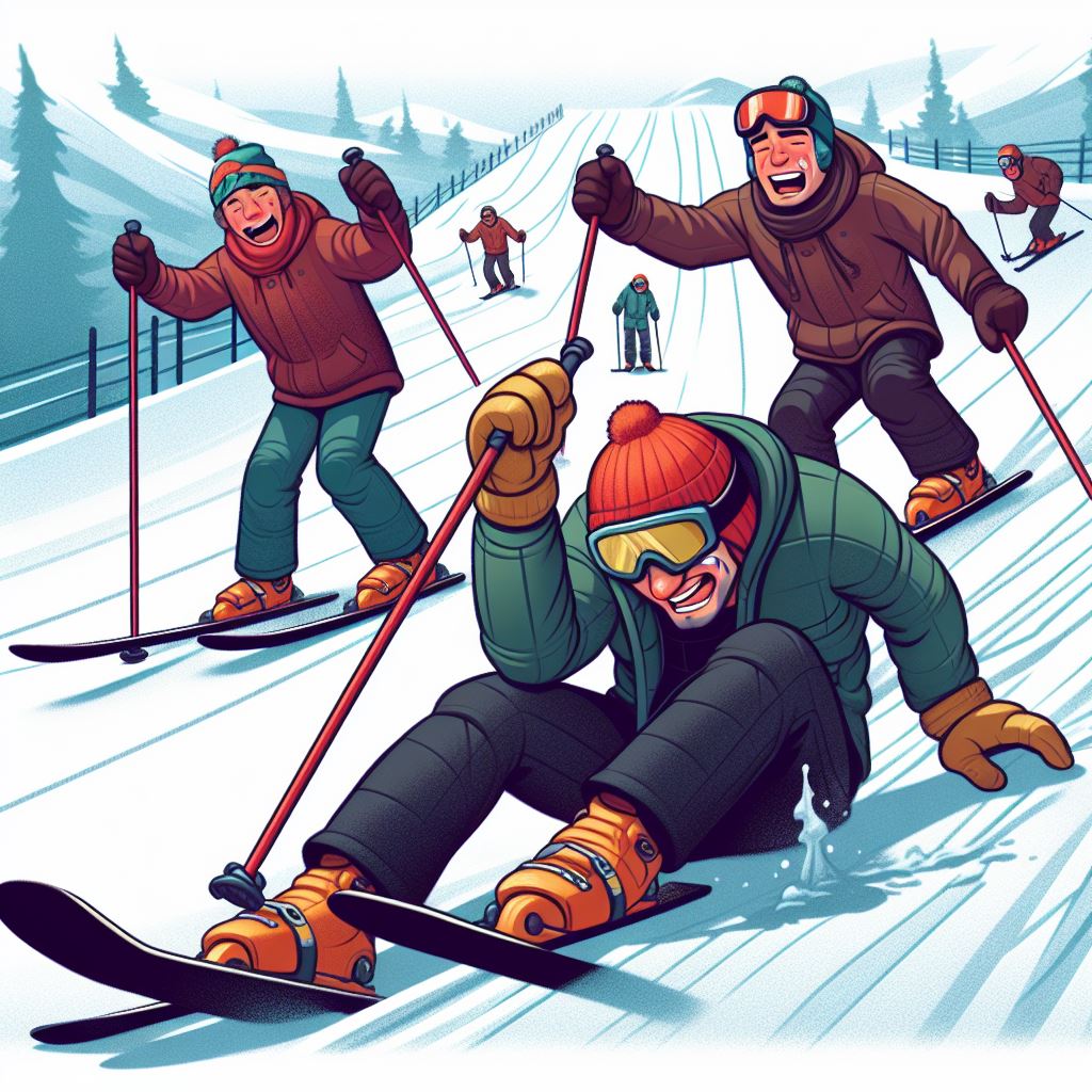 Frustración en el esquí