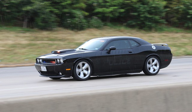 Alvin Texas Police Department ghost car - Dodge Challenger