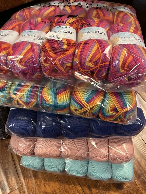 New in the shop is West Yorkshire Spinners Colourlab DK. Great for DK weight socks or every day garments.