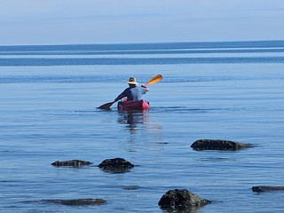 Aaron goes paddling PXL_20240130_195144636