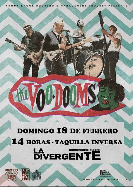 The Voo-Dooms - La Divergente, Toledo, Spain - Sun 18th Feb 2024