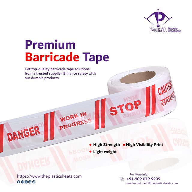 Premium Barricade Tape Supplier