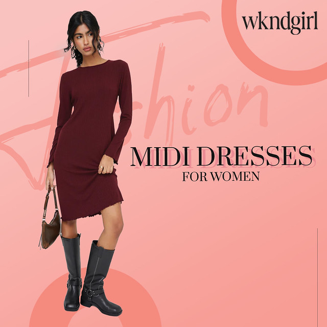 Midi Dresses For Women