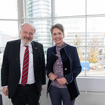 Zeitgespräche mit Gerhard Schmid: Zu Gast DIin. Drin. Sabine Herlitschka, MBA, Vorstandsvorsitzende von Infineon Österreich (Foto: Richard Tanzer)