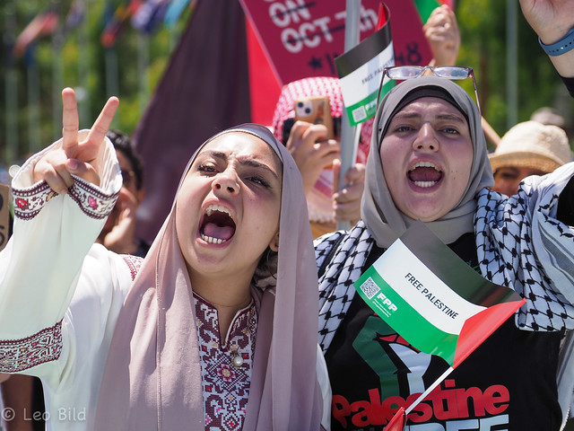 Pro-Palestine protesters gather on Parliament House Lawns to demand a ceasefire and an end to the war on Gaza