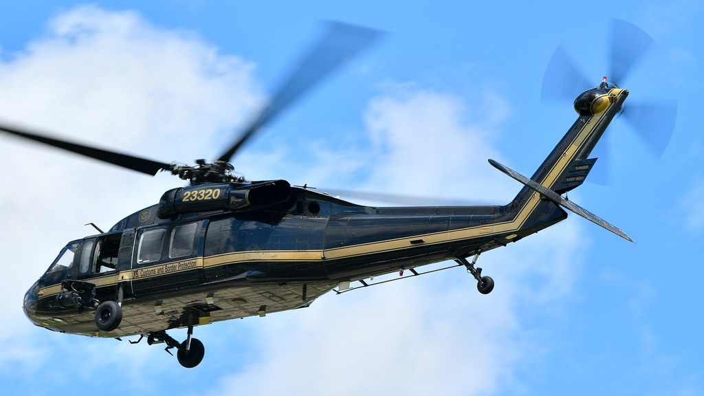 US customs and border protection helicopter 23320 Sikorsky UH-60 Blackhawk 79-23320